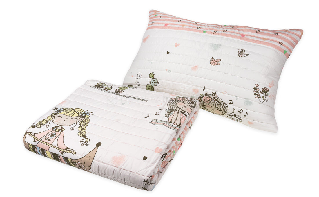 Colcha Bouti MANTEROL Infantil Junior 607 UNICORNIO
