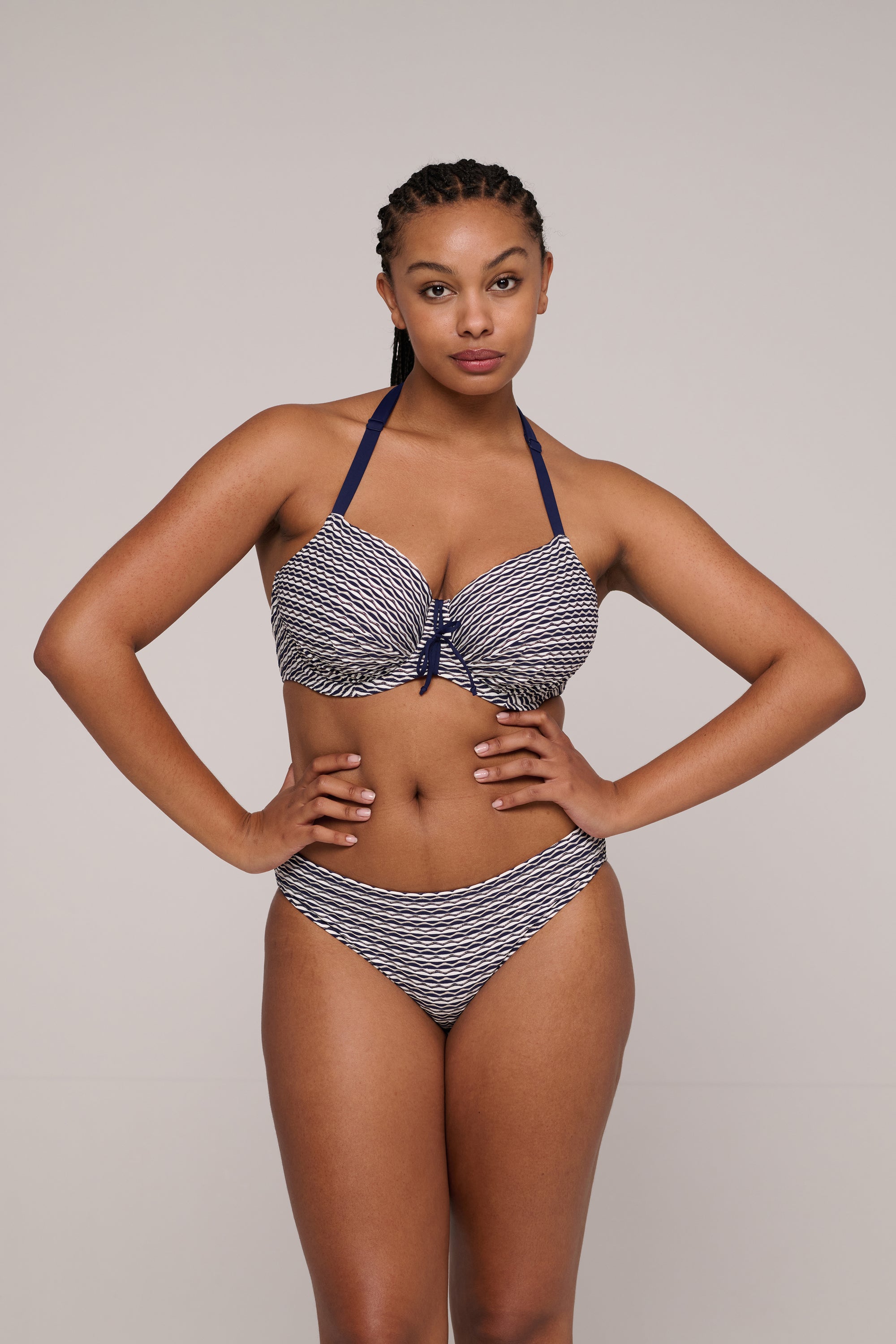 KALBA Water Blue bikini balconet con foam
