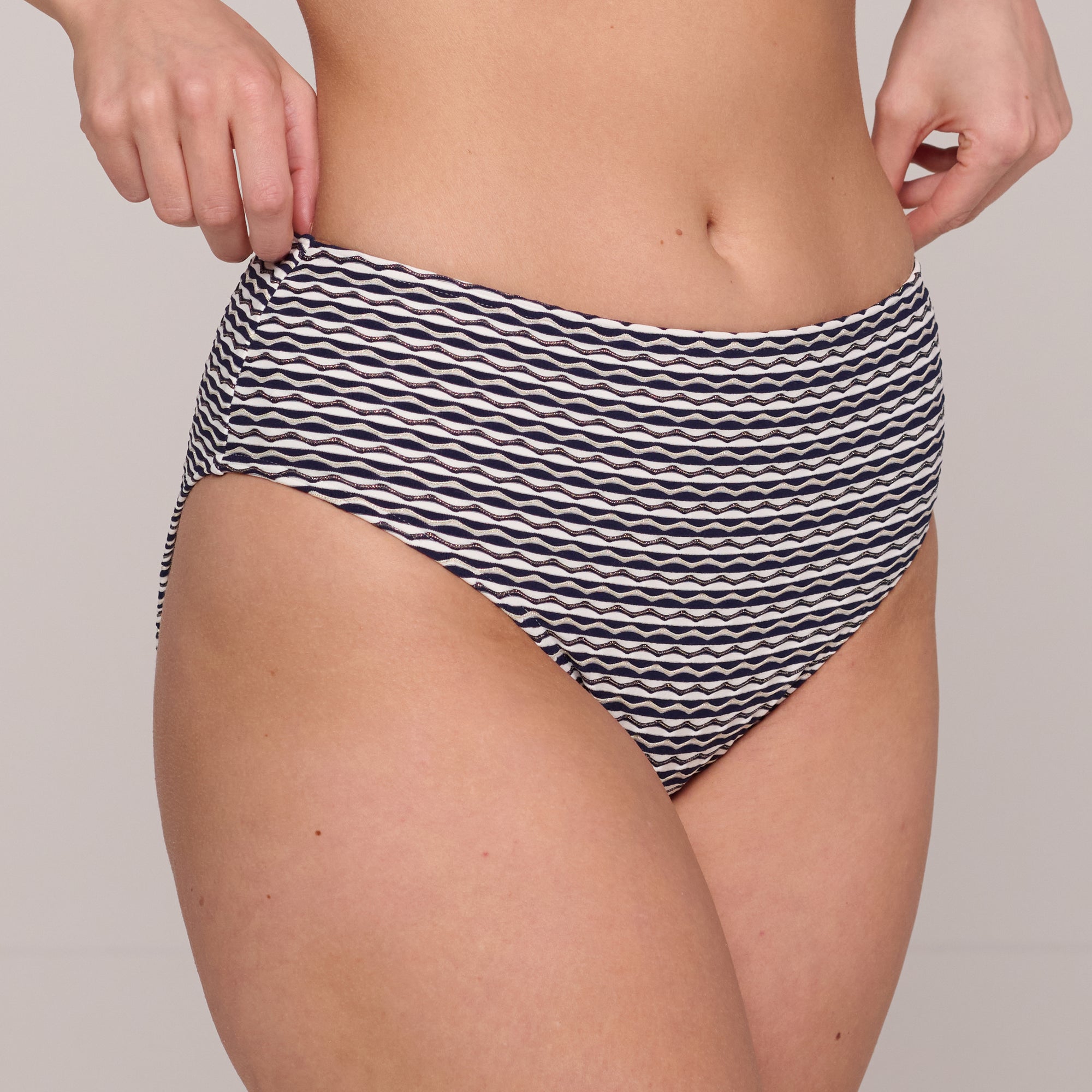 KALBA Water Blue bikini braga alta