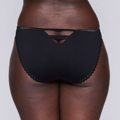 VIVGIRL negro braga bikini