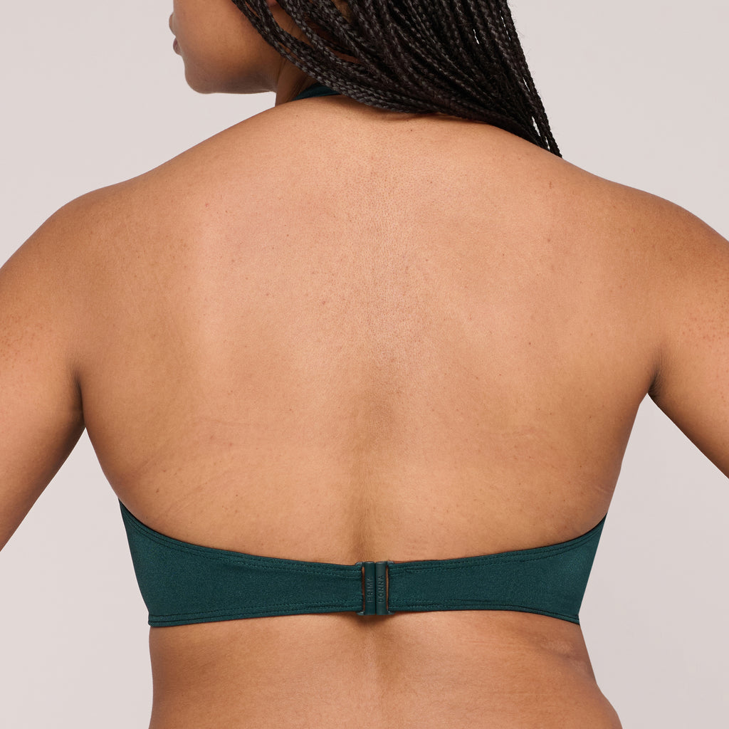 MANGALORE jewel green bikini balconet con foam