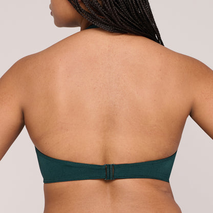 MANGALORE jewel green bikini balconet con foam