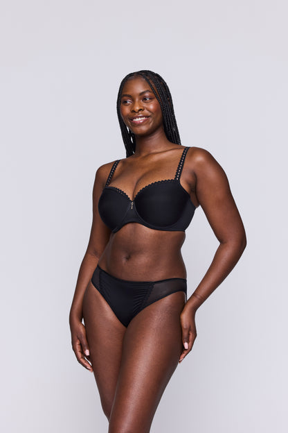 VIVGIRL negro braga bikini