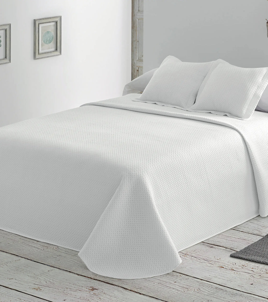 Colcha Lisa Reversible LISA - Blanco
