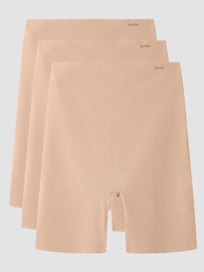 Pantalón moldeador y envolvente tejido microfibra - Piel - 1/0213