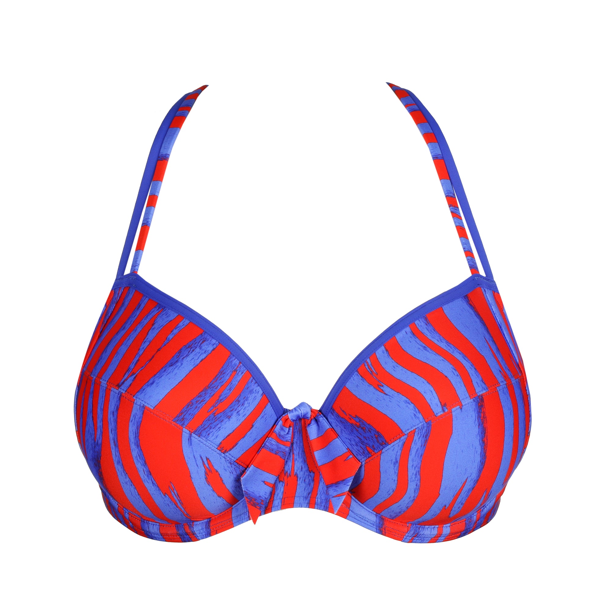 SKUDAI Wild stripes bikini copa entera