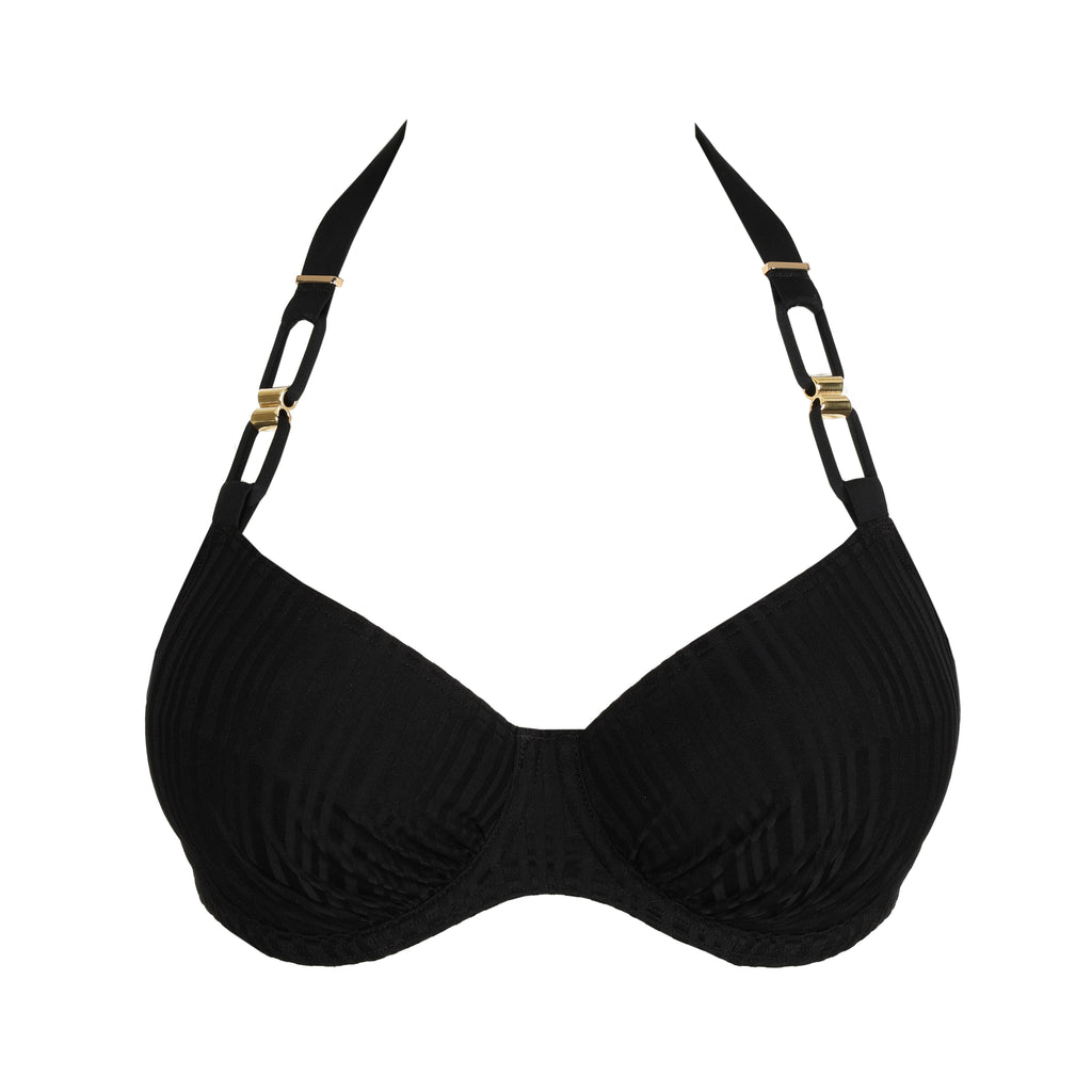 KIRUNA negro bikini copa entera