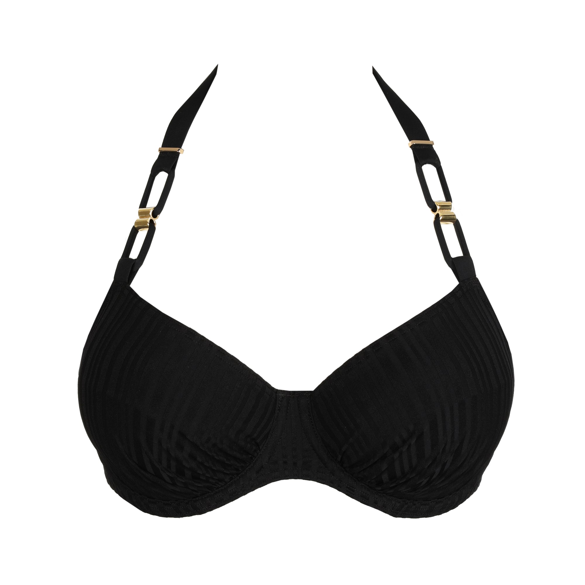 KIRUNA negro bikini copa entera