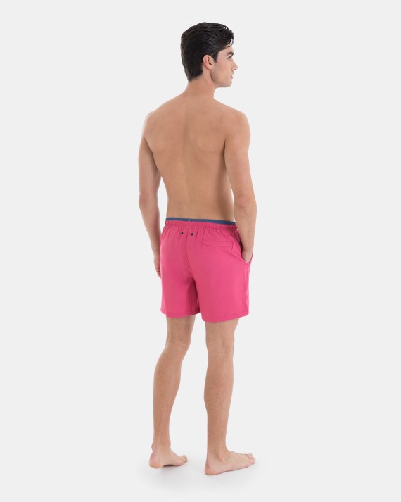 Bañador de Hombre Bermuda Color Magenta