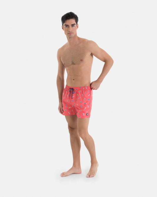 Bañador de Hombre Bermuda Estampado Surf