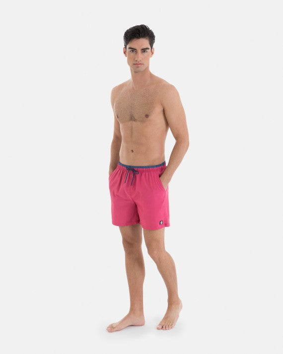 Bañador de Hombre Bermuda Color Magenta