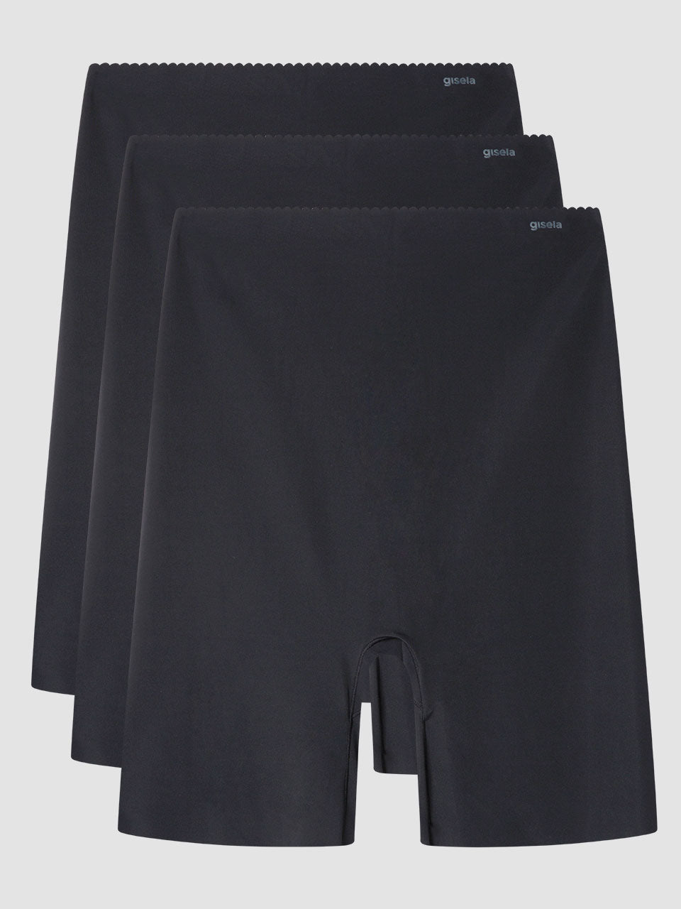 Pantalón moldeador y envolvente tejido microfibra - Negro - 1/0213