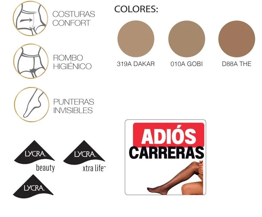 Panty reductor SUMMER 8 BODY SHAPE Golden Lady - 134IUK