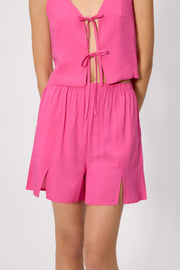 Pantalón corto ligero rosa