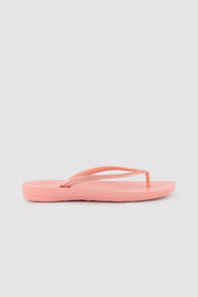 Chanclas tira brillante rosa
