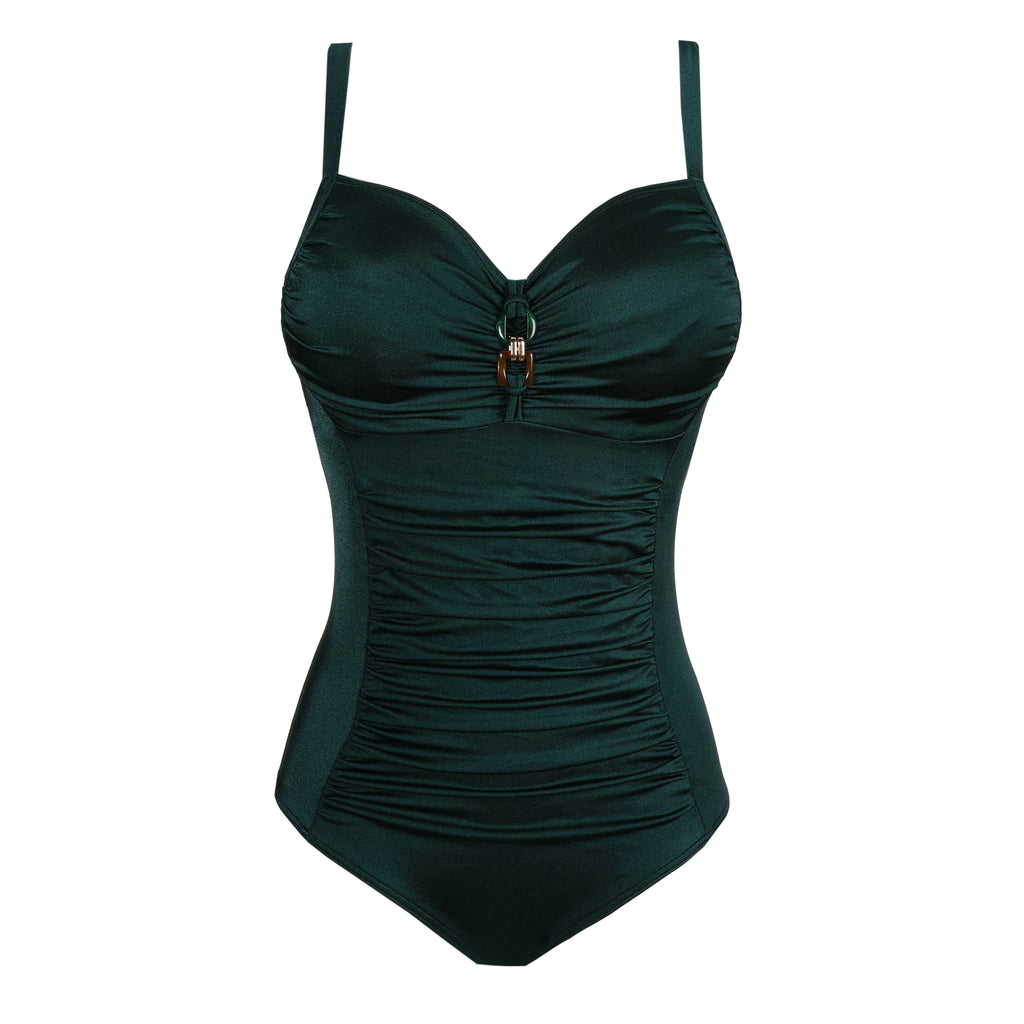 MANGALORE jewel green bañador control copa entera