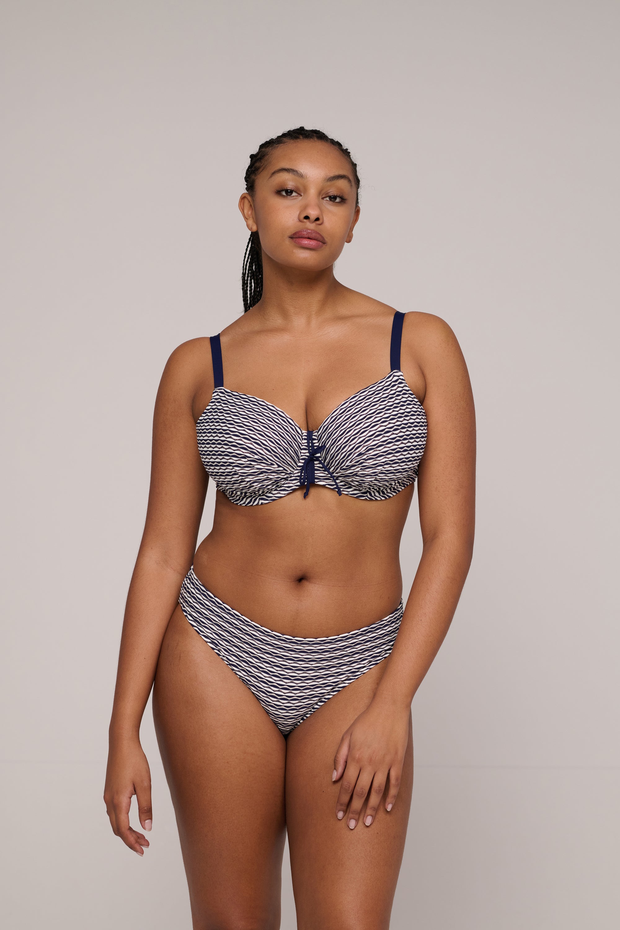 KALBA Water Blue bikini balconet con foam