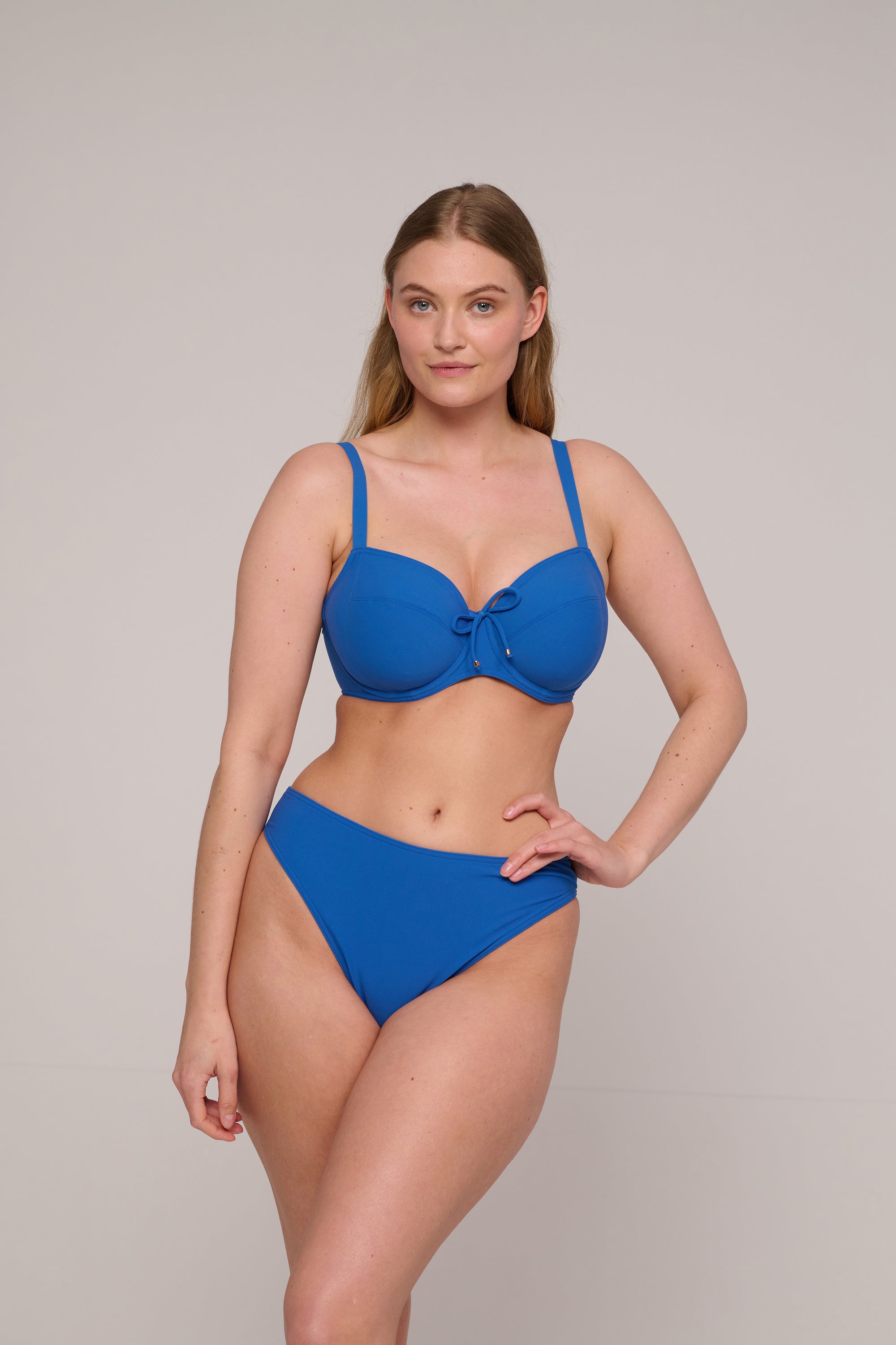 ASWAN Delphinium Cheer Blue bikini copa entera