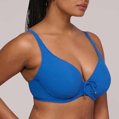 ASWAN Delphinium Cheer Blue bikini escote prof. con foam