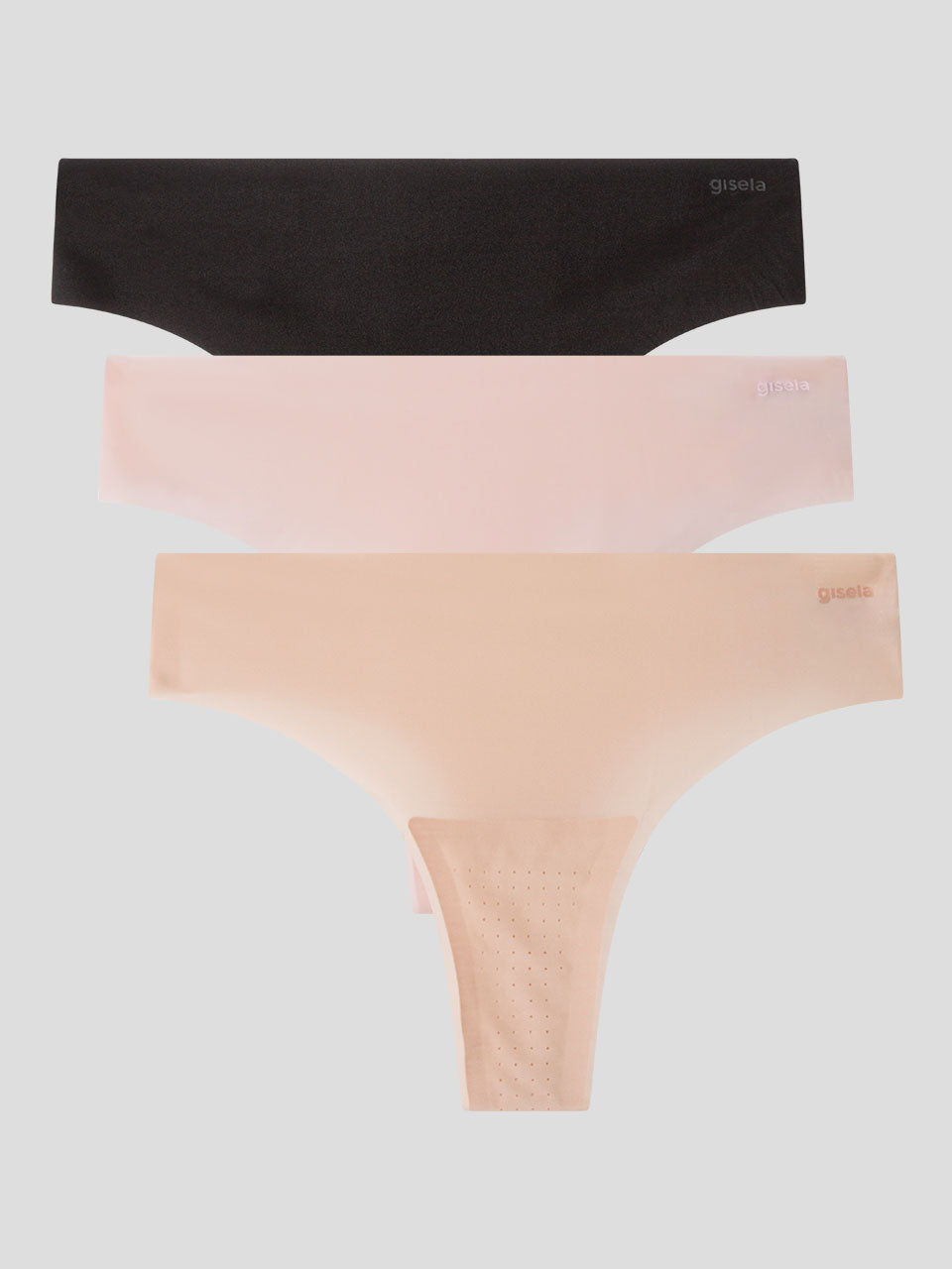 Tanga sin costuras - Rosa - 1/10023B