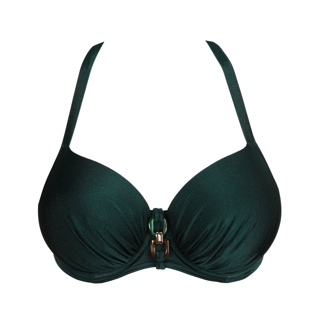 MANGALORE jewel green bikini balconet con foam