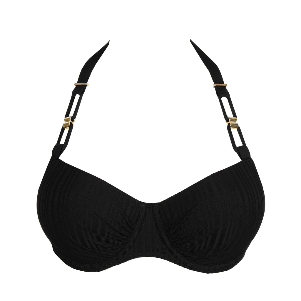 KIRUNA negro bikini balconet con foam