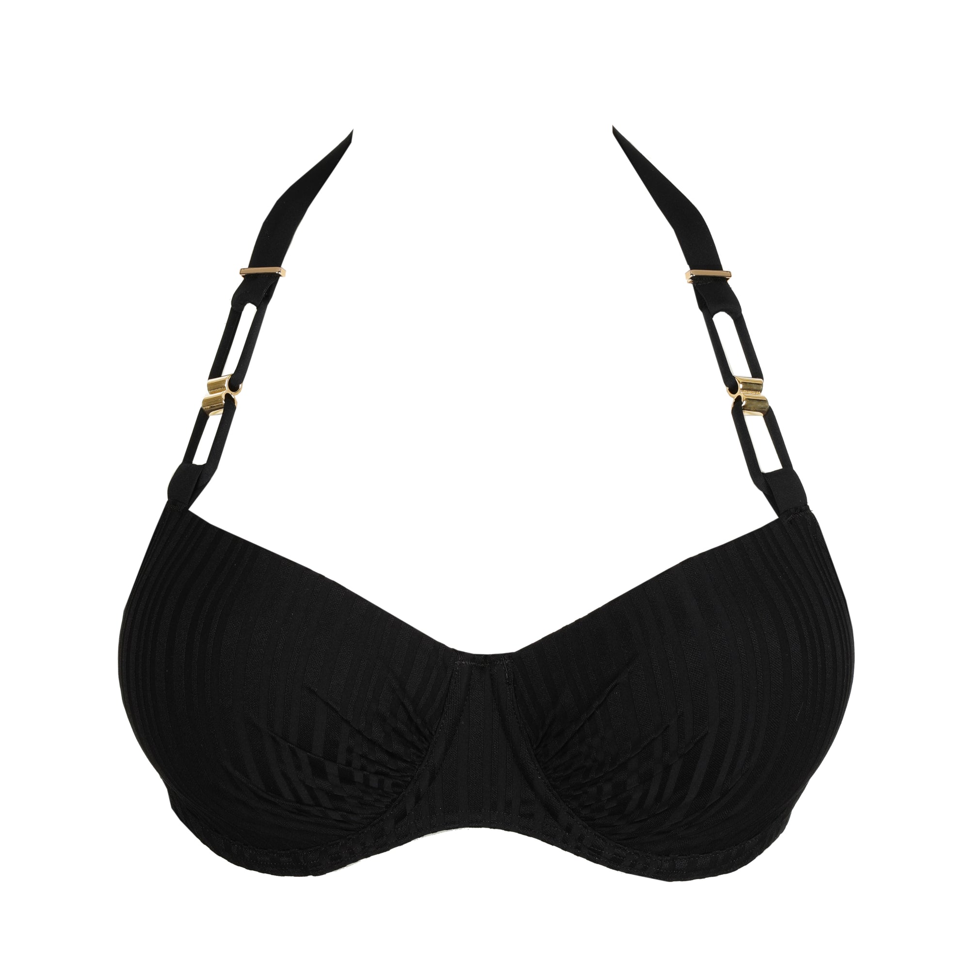KIRUNA negro bikini balconet con foam