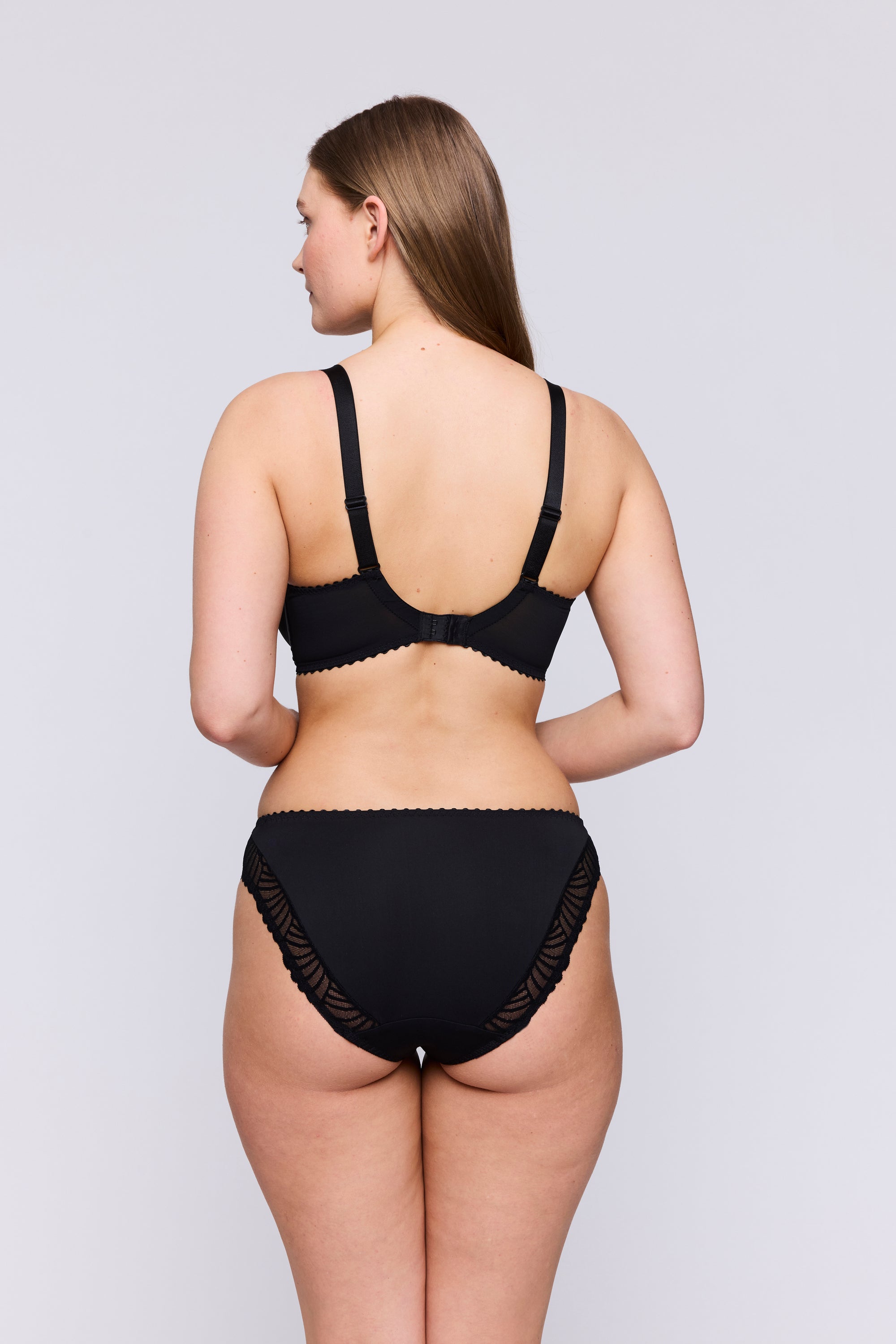 GALLIPOLI negro braga bikini