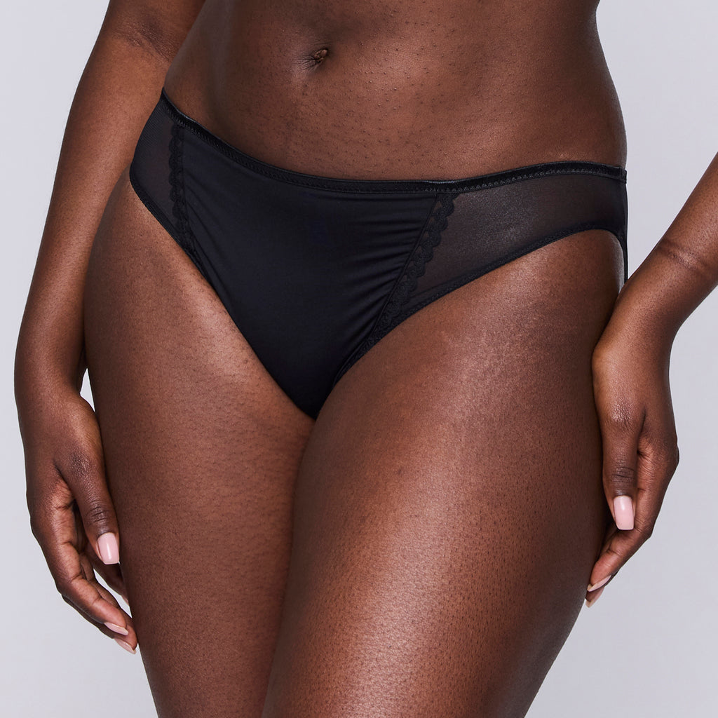 VIVGIRL negro braga bikini
