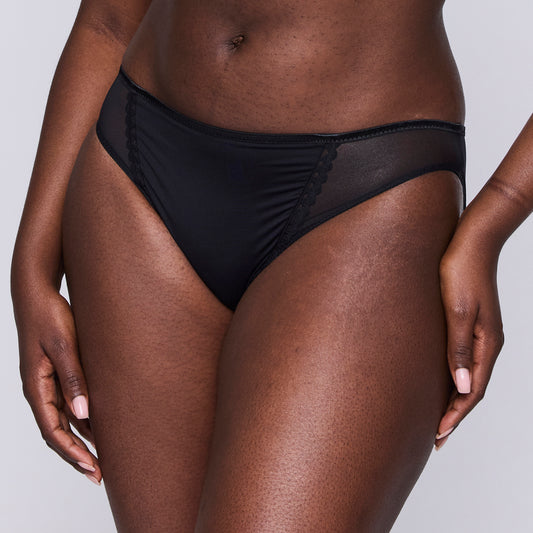 VIVGIRL negro braga bikini