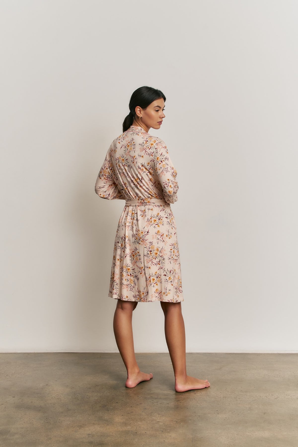 Bata kimono viscosa Pompadore