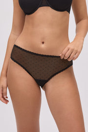 Braga midi plumeti negro