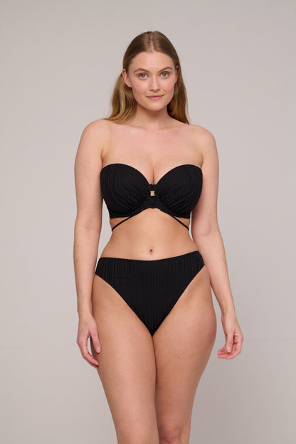 KIRUNA negro bikini braga brasileña