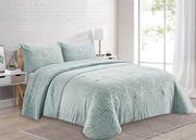 Edredón Sherpa BERGEN Texturas aqua