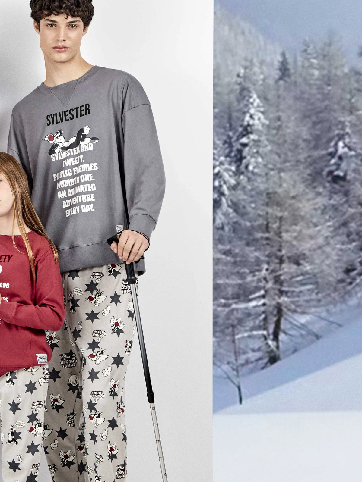 Conjunto pijama hombre Looney Tunes de Silvester