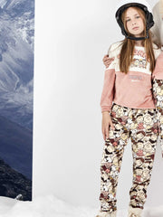 Pijama infantil niña Snoopy en tejido polar elástico