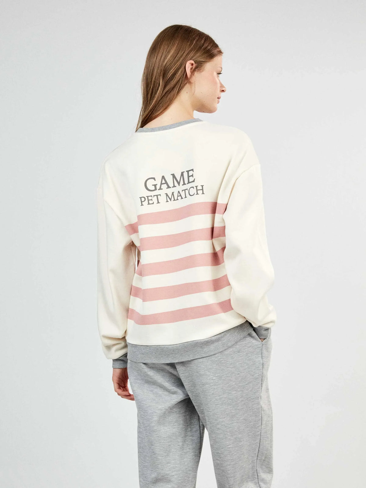 Pijama estampado en tejido de felpa elástica