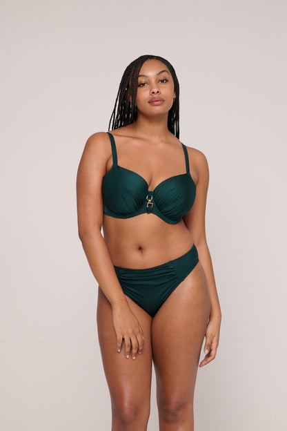 MANGALORE jewel green bikini balconet con foam