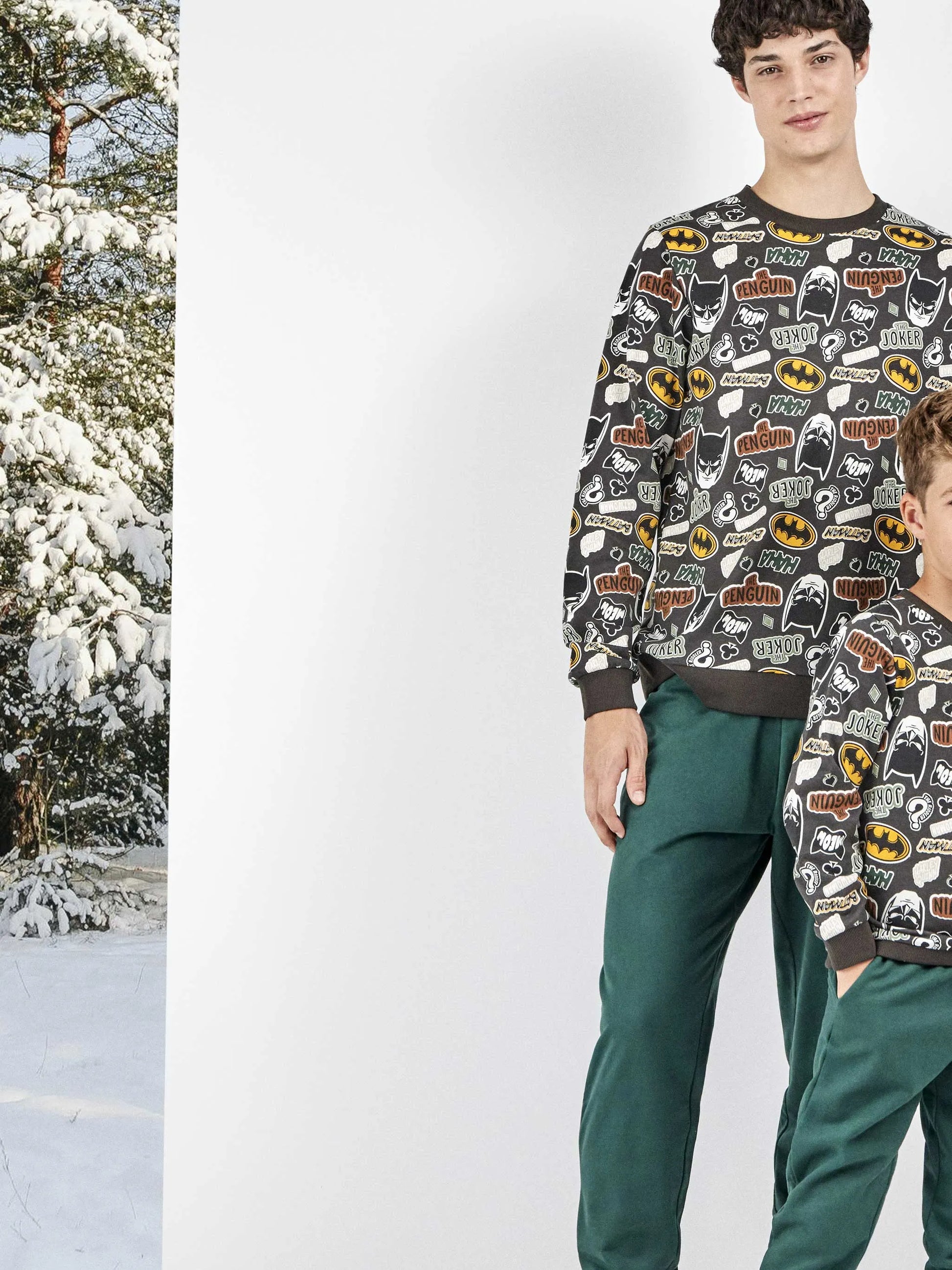 Conjunto pijama hombre estampado de Batman