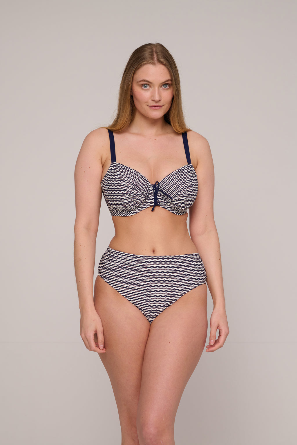 KALBA Water Blue bikini braga alta
