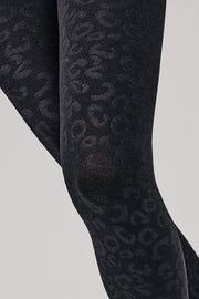 Panty térmico estampado leopardo 140 denier