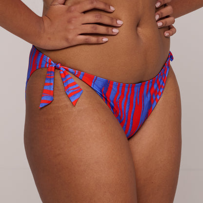 SKUDAI Wild stripes braga de cadera cordones