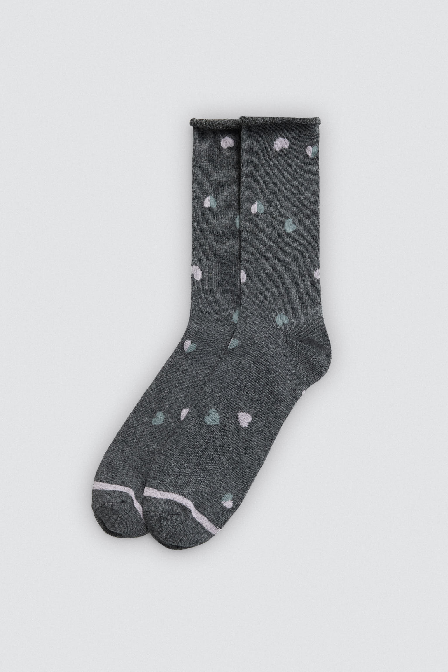 Pack 3 calcetines sin puño estampados