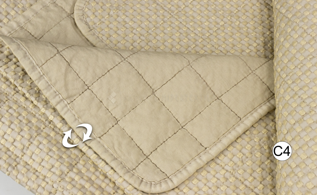 Colcha Bouti Nido de Abeja ABELIE