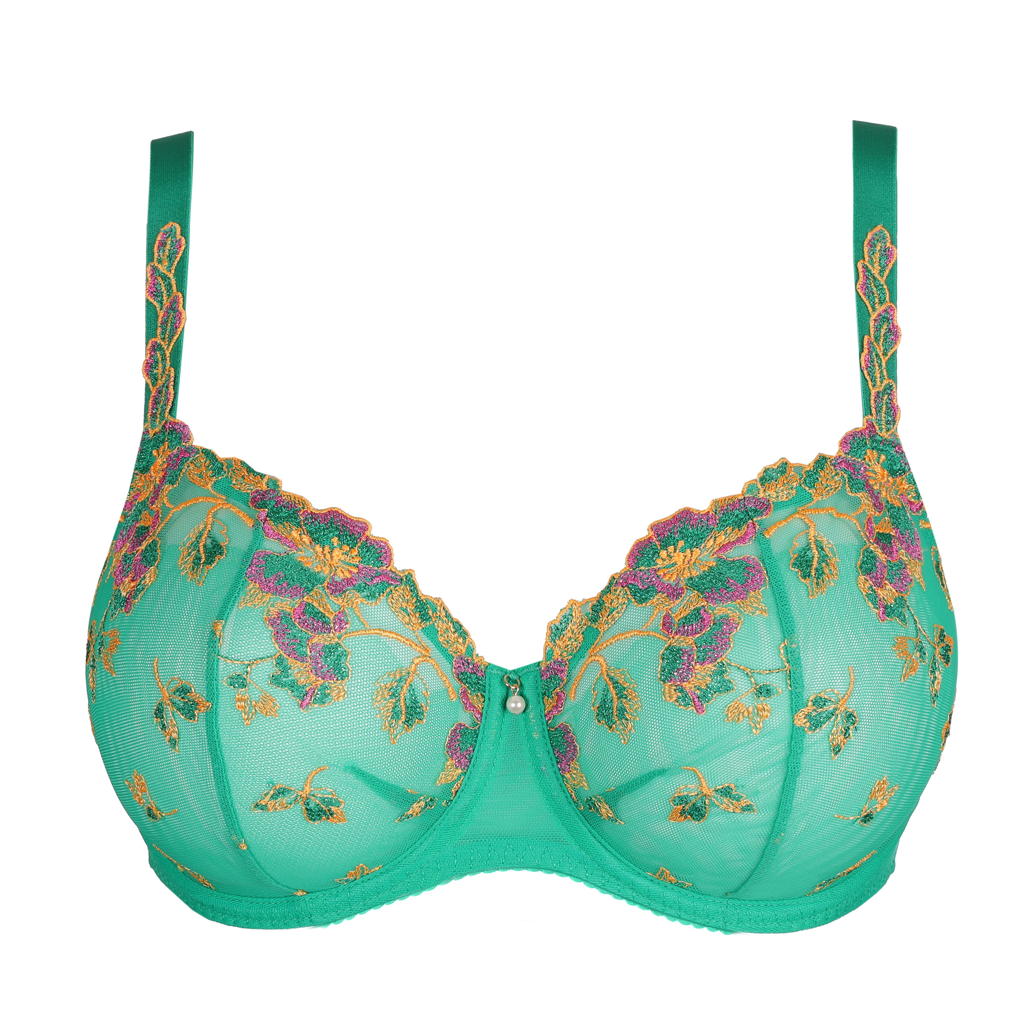 LENCA Sunny Teal balconet costura vertical