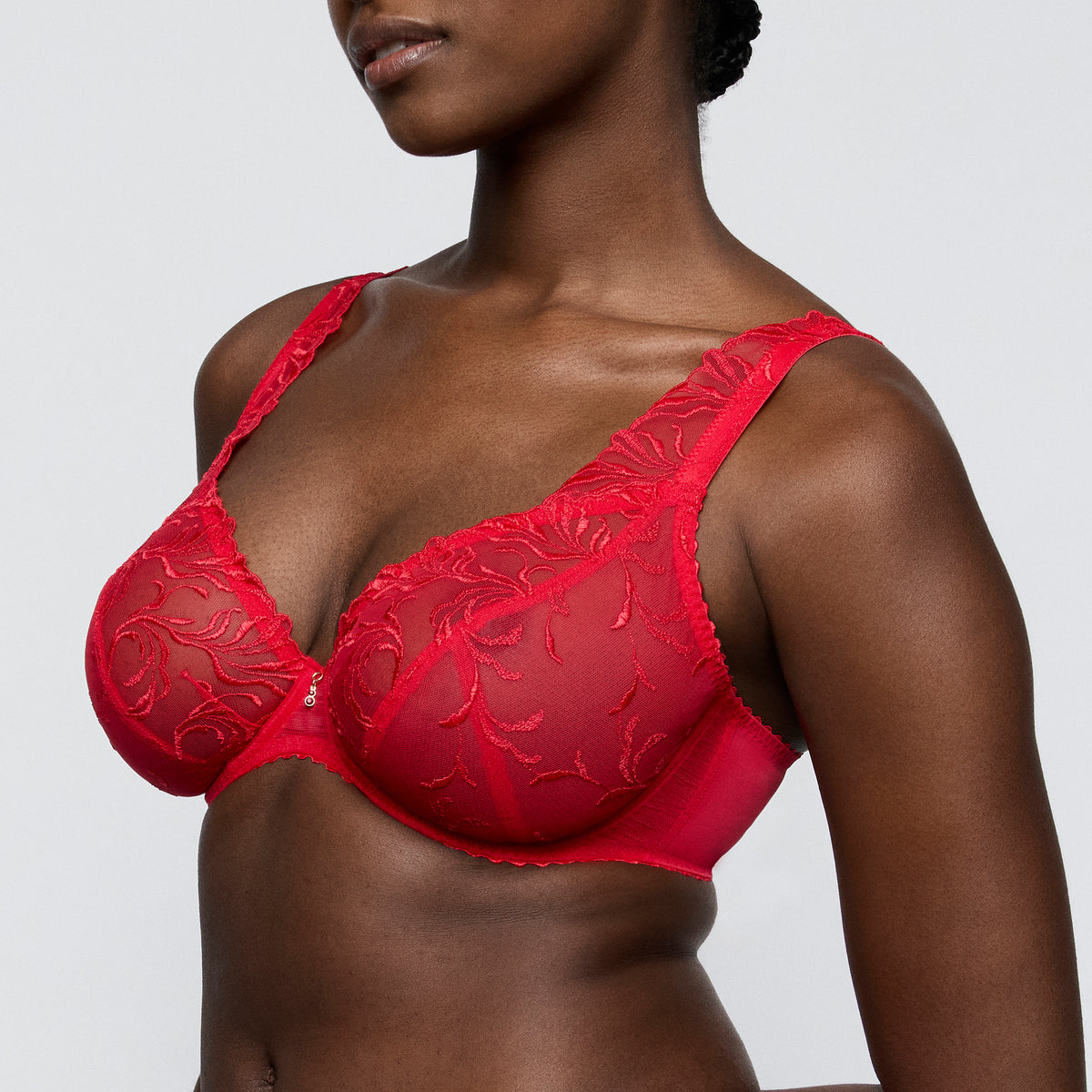 SOLISSE true red sujetador escote profundo