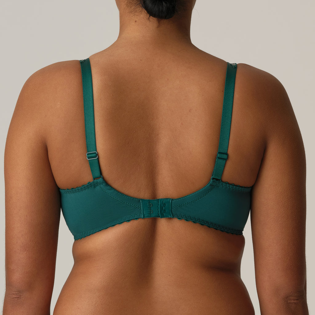 SPRINGDALE Jasper Green sujetador escote profundo