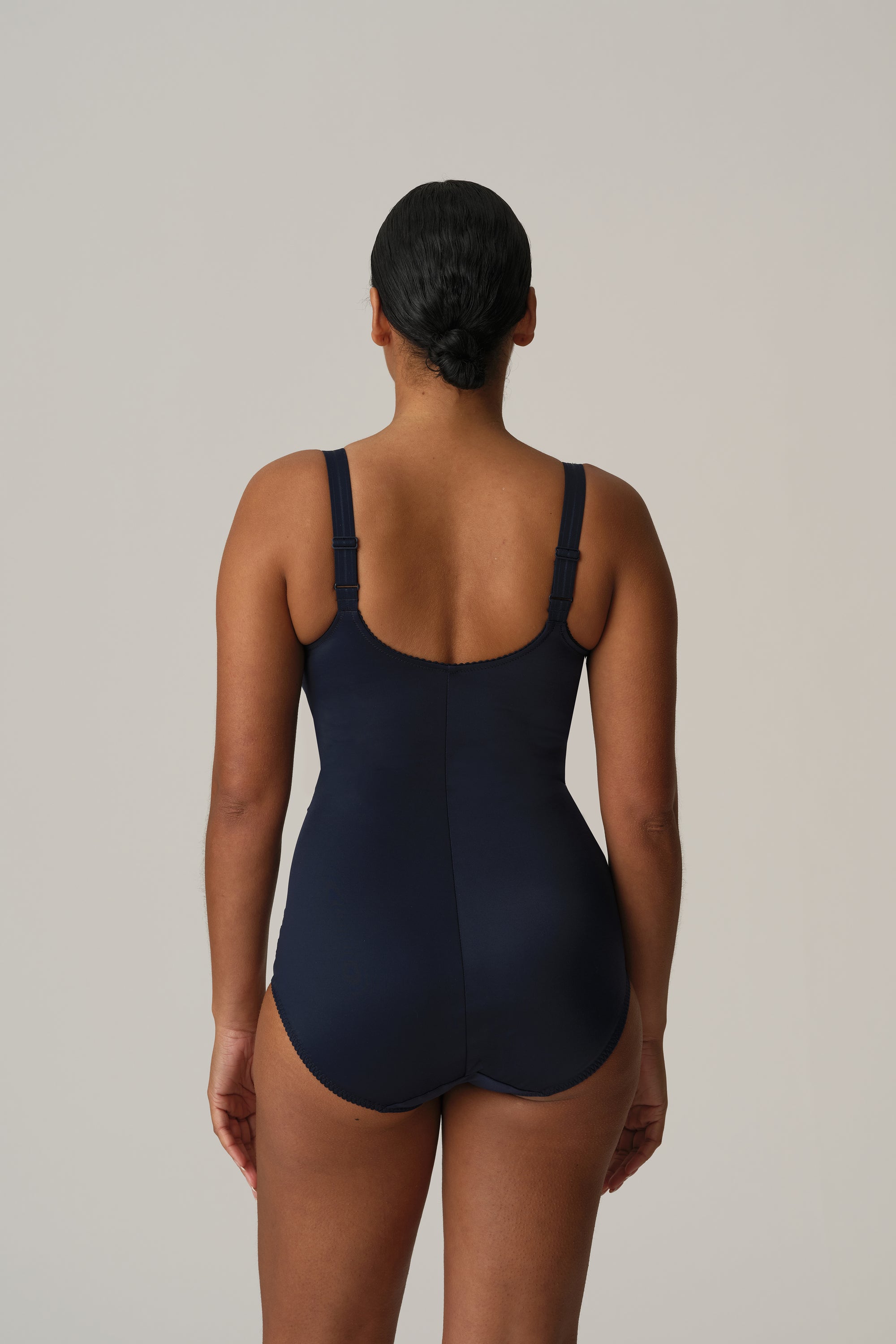 DEAUVILLE velvet blue body de copa entera