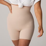 PERLE cafe con leche braga modeladora con pierna