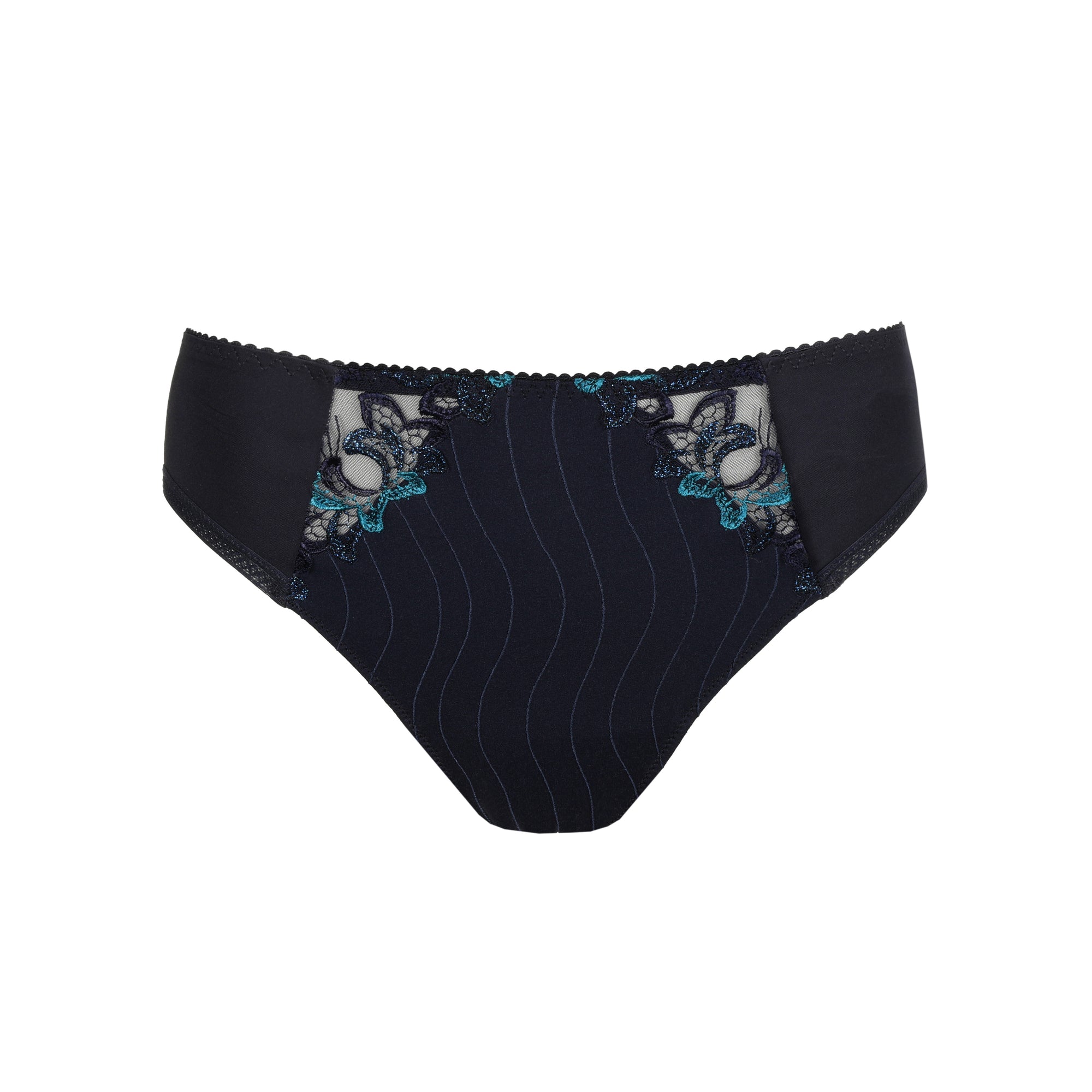 DEAUVILLE velvet blue braga bikini